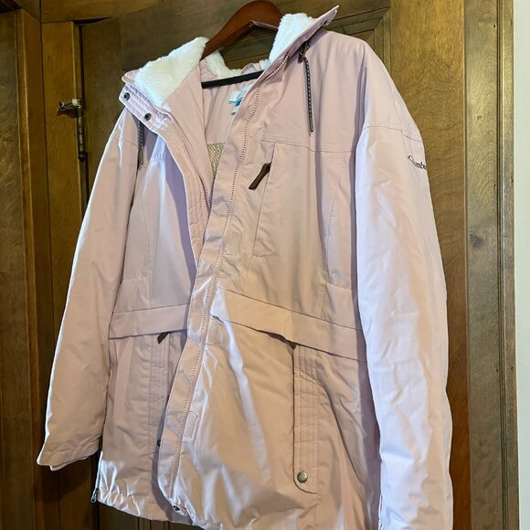 NWT Columbia Omni Heat Women's Insulated Jacket. Pink / Dusty Rose. Coat Size 1X - Picture 3 of 16